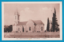 BEAUVOIR SOUS NIORT 79 ( L'EGLISE ) - Beauvoir Sur Niort