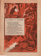 Publicité Blédine Jacquemaire - Fable De La Fontaine Illustrée: Le Corbeau Et Le Renard - Advertising