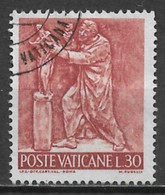 Vatican City 1966. Scott #427 (U) Sculptor - Used Stamps