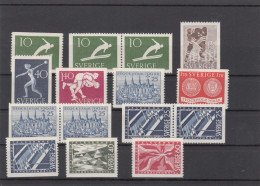 Sweden 1953 - Full Year MNH ** - Années Complètes