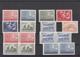 Sweden 1956 - Full Year MNH ** - Années Complètes