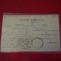 CACHET DETACHEMENT GARDE USINES HAUTE VALLEE DE L AUDE USSON LE CHATEAU - 1. Weltkrieg 1914-1918