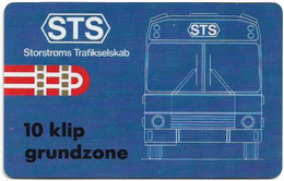 Denmark - Danmønt - Testkort STS Bus Specimen (Inverted Reverse), Exp. 09.1990, 70Kr. 250ex - Dinamarca