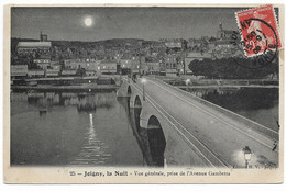 CPA 89 YONNE  JOIGNY  La Nuit Vue Générale, Prise De L'Avenue Gambetta N°25 - Joigny