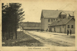 Belgium, ELSENBORN, Camp, Les Casernes, Barracks (1925) Postcard - Elsenborn (camp)