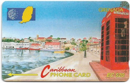 Grenada - C&W (GPT) - Carenage St. Georges - 5CGRB - 1992, 12.000ex, Used - Grenada (Granada)