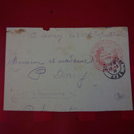 LETTRE CARCASSONNE POUR ASTAFFORT CACHET FRANCHISE MILITAIRE - Lettres & Documents