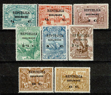 Quelimane, 1913, # 17/24, MH And MNG - Quelimane