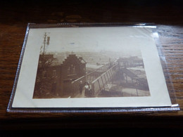 No Paypal - Carte Photo Morlanwelz - La Passerelle De La Gare - Voyagée En 1913 - Morlanwelz