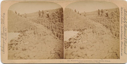 Stereo Card 17 By 8,5 Cms Cardboard  The Wonderful Giant's Causeway County Antrim Strohmeyer Wyman - Antrim