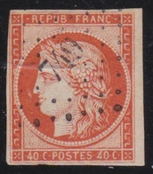 France   .    Y&T   .   5   (2 Scans)  .      .     O    .     Oblitéré - 1849-1850 Ceres