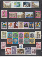 137 TIMBRES LUXEMBOURG OBLITERES & NEUFS**&* + SANS GOM DE 1934 à 1994  Cote : 73,95 € - Used Stamps