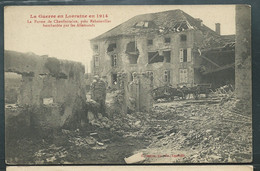 La Guerre En Lorraine En 1914 - La Ferme De Chaufontaine, Près Rehainviller Bombardée Par Les Allemands   - Dax 20081 - Weltkrieg 1914-18