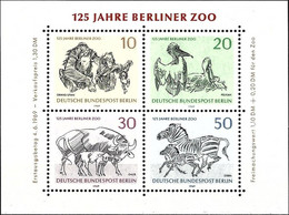 Germany (Berlin) 1969 - Mi BL 2 - YT BF 2 ( 125 Years Of Zoo ) MNH** - Blocks & Sheetlets