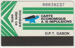 GABON - New Logo Avec Un Compte , 10 U, Used - Gabon