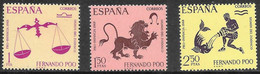 FERNANDO POO - POR LA INFANCIA - AÑO 1968 - Nº CATALOGO YVERT 0257-59 - NUEVOS - Fernando Po