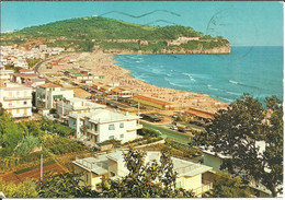 Gaeta (Latina) Scorcio Panoramico E Spiaggia, Panoramic View And Beach, Vue Panoramique Et Plage - Latina