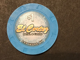 JETON / TOKEN LAS VEGAS 1$  CASINO EL CORTEZ - Casino