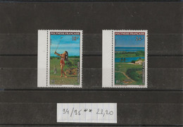POLYNESIE  SERIE 94/95  COTE  22,20 €  N** - Unused Stamps
