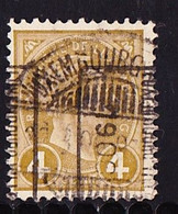 Luxembourg 1908 Prifix Nr. 45B Gestempeld - Prematasellados