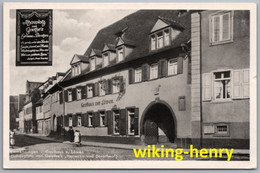 Emmendingen - S/w Gasthaus Zu Löwen 1   Schauplatz Von Goethe's Hermann Und Dorothea - Emmendingen