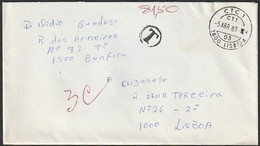 Postage Due / Tax - Porteado / Multa (T) - 81,50 -|- Portugal, 1989 - Cartas & Documentos