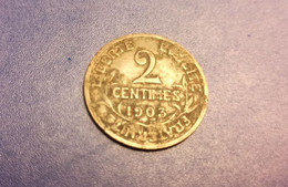 FRANCE - 2 CENTIMES DUPUIS 1903 BRONZE - 2 Centimes