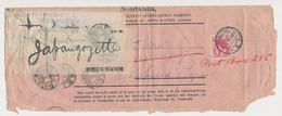 Wander Wrapper Dordrecht The Netherlands - Yokohama Japan 1910 - 5 Labels - Brieven En Documenten