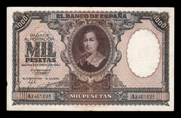 España Spain 1000 Pesetas Bartolome Murillo 1940 Pick 120 Serie A MBC/+ VF/+ - 1000 Peseten