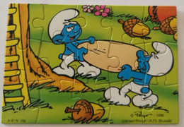 Kinder Puzzle : K97 N109  Schlümpfe – Serie 1 1996 - Schlümpfe - 3 - Puzzles
