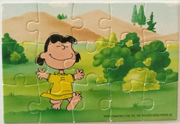 Kinder Puzzle :  Peanuts - Tennis 1993 - Lucy - Puzzles