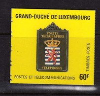 Luxembourg (1991)  -  Carnets Objets Anciens Des PTT  - Obliteres - Markenheftchen