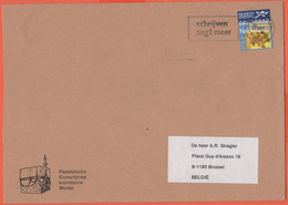 OLANDA - NEDERLAND - Paesi Bassi - 2003 - 0,59€ Van Gogh - Medium Envelope - Viaggiata Da Nieuwegein Per Brussels, Belgi - Storia Postale