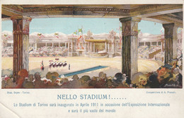 LO STADIO DI TORINO SARA' INAUGURATO NELL'APRILE 1911 - Stadien & Sportanlagen