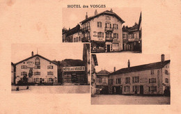 14347  GERARDMER  PUB  Hôtel Des Vosges  Paul Charles Propriétaire  Publicité   (Recto-verso) 88 - Gerardmer