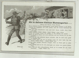 ALS IN DEINEM KLEINEN BLUMENGARTEN ... NV  FP - Guerra 1939-45