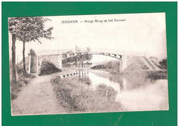 CPA BELGIQUE BELGIUM Iseghem Hooge Burg Op Het Kanaal - Izegem