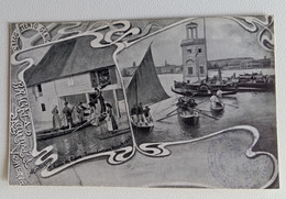 1904 Cartolina COMANDO LAGUNARI VENEZIA+2 FOTO B/N Di VENEZIA+SAN DONA' DI PIAVE INONDAZIONE+nuova-NN425 - Sonstige & Ohne Zuordnung