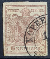 AUSTRIA 1850 - Canceled - ANK 4 - 6kr - Gebraucht