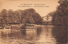 BRUXELLES - Bois De La Cambre - Lac Et Châlet Robinson - Bossen, Parken, Tuinen