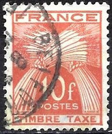 France 1946 - Mi P 89 - YT T 86 ( Postage Due : Sheaves Of Wheat ) - Usados