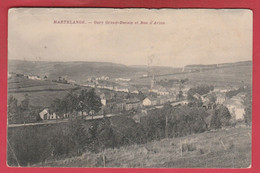 Martelange - Gare Grand-Ducale Et Rue D'Arlon - 1910 ( Voir Verso ) - Martelange