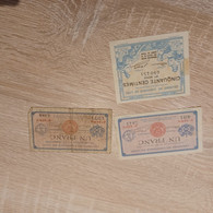 3 Billets De La CC De LYON - Chambre De Commerce