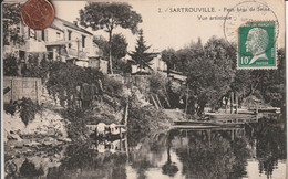 78 -  Carte Postale Ancienne De  SARTROUVILLE   Petit Bras De Seine - Sartrouville