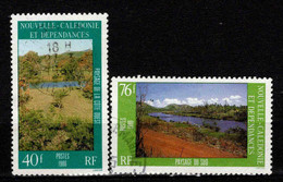 Nouvelle Calédonie  - 1986 -  Paysages - N° 525/526 - Oblit - Used - Gebraucht