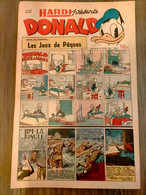 HARDI Présente DONALD N° 54 GUY L'ECLAIR Pim Pam Poum TARZAN  Richard Le Téméraire Jim MANDRAKE Luc Bradefer  28/03/1948 - Donald Duck