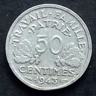 50 Centimes Bazor 1943 - 50 Centimes