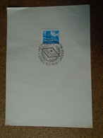 D191106   Hungary  -  Commemorative Handstamp  - International Marathon Competition Szeged 1971 - Sonstige & Ohne Zuordnung