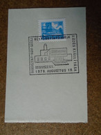 D191112 Hungary  -Commemorative   Handstamp  -  MINDSZENT- NOVI BECEJ 1978 -Stamp Exhibition - Altri & Non Classificati