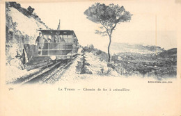 06-LA-TURBIE- CHEMIN DE FER A CREMAILLERE - La Turbie